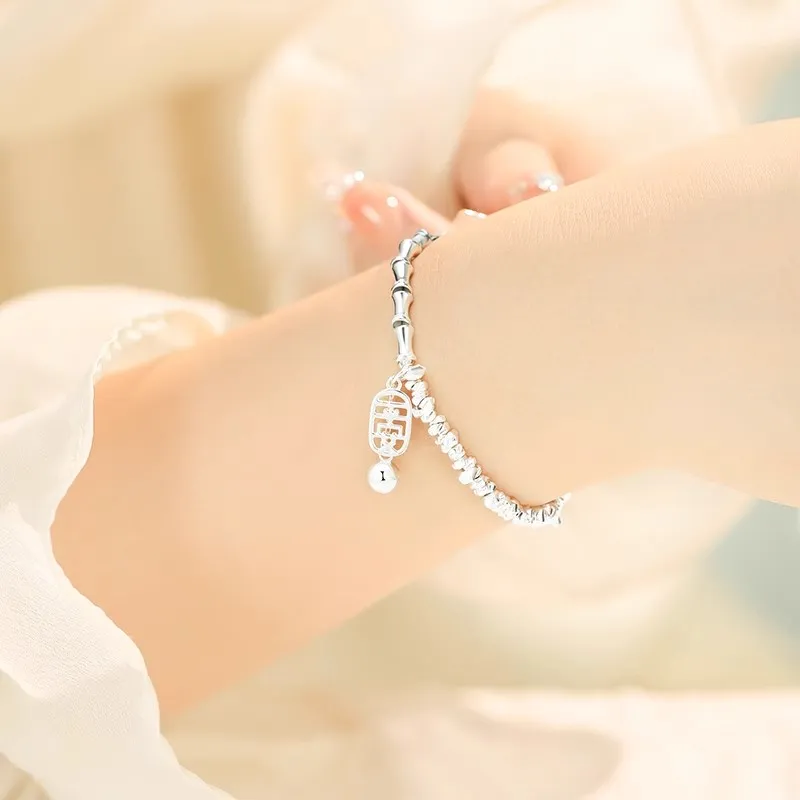 CUTE DAME Sterling Silver Bracelets Women's-4