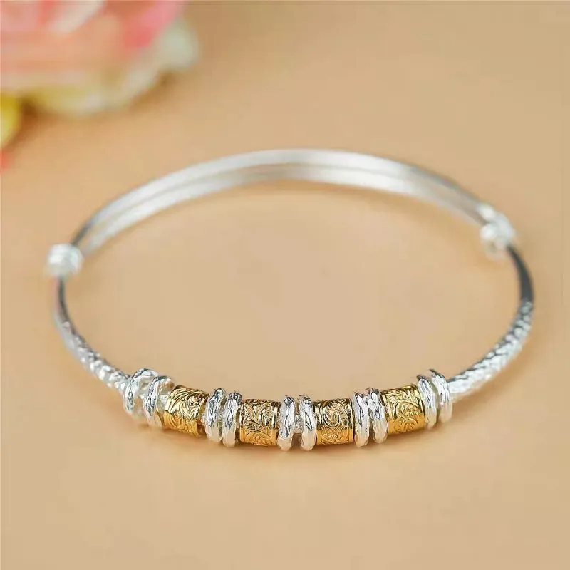 CUTE DAME S999 Sterling Silver Bracelets Women's Silver-2