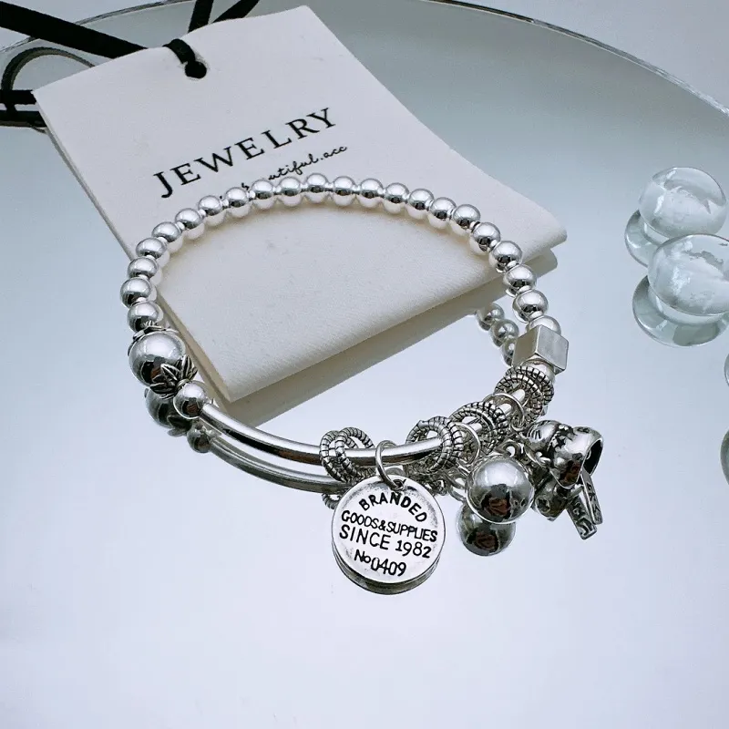 CUTE DAME S999 Pure Silver Bracelets Women's Silver-5