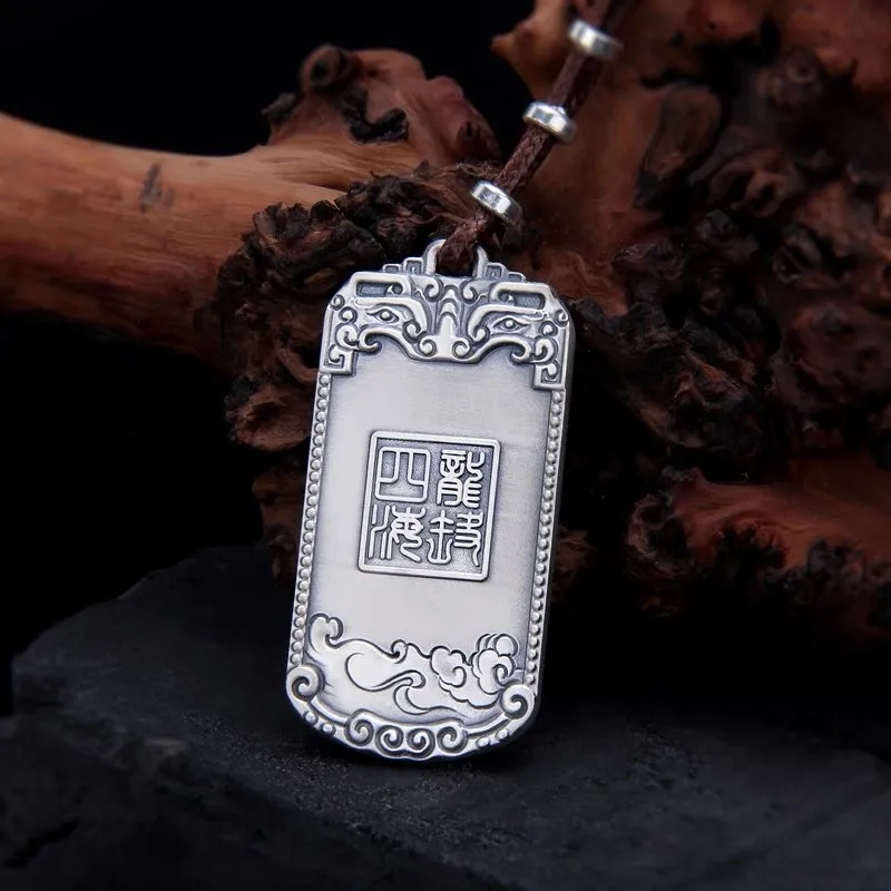 CUTE DAME S999 Sterling Silver Necklaces Unisex Silver-7