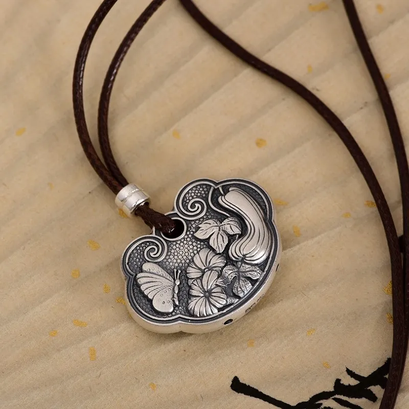 CUTE DAME S999 Sterling Silver Necklaces Women's Silver-1