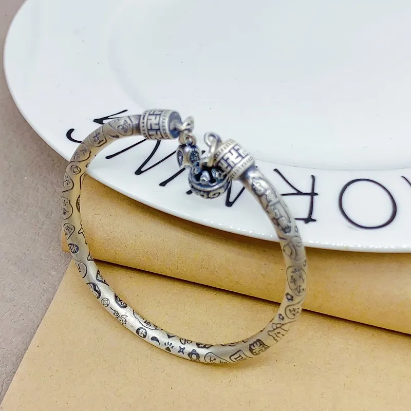 CUTE DAME S999 Sterling Silver Bracelets Women's Silver-1