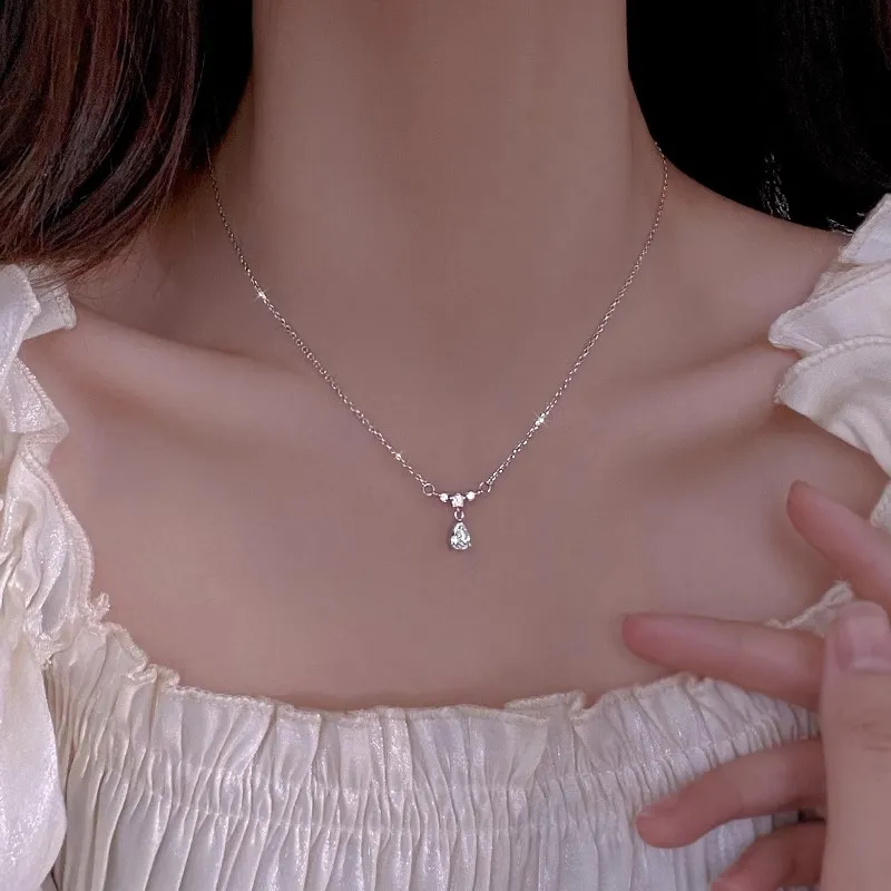 CUTE DAME S 999 Fine Silver Necklaces Women's-3