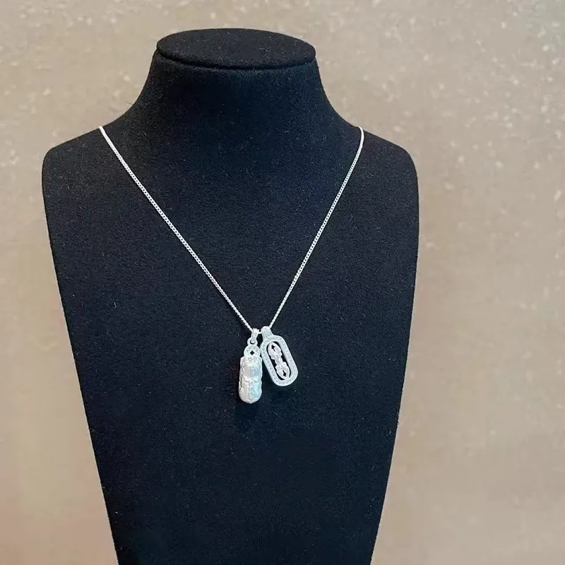 CUTE DAME S990 Sterling Silver Necklaces Women's Silver-4