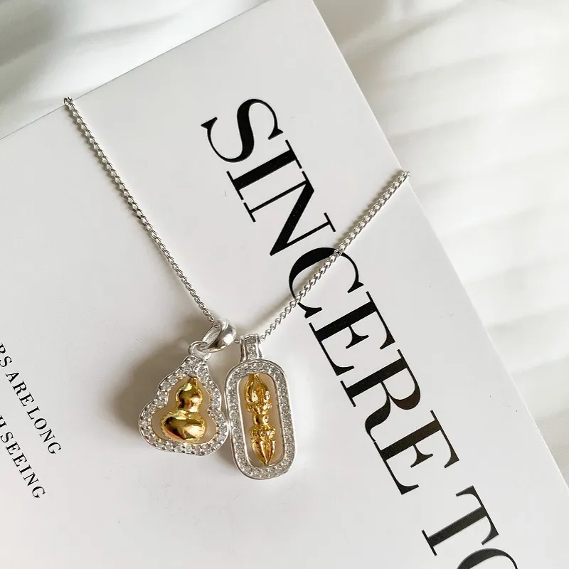 CUTE DAME S 990 Silver Necklaces Women's Silver-5
