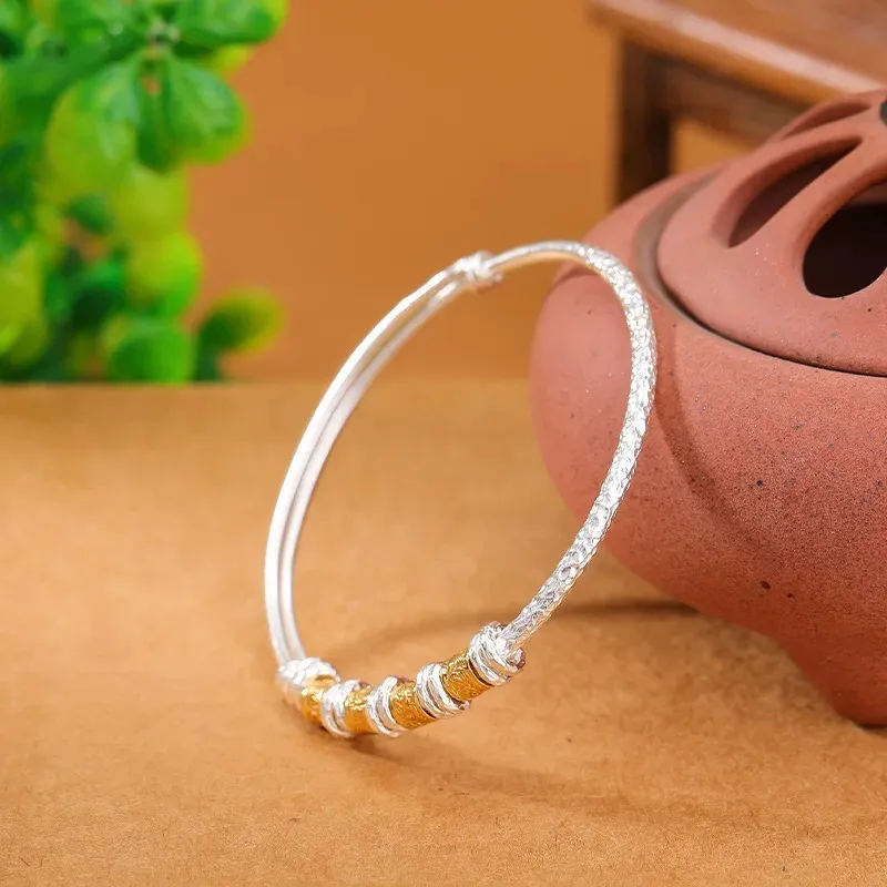 CUTE DAME S999 Sterling Silver Bracelets Women's Silver-5