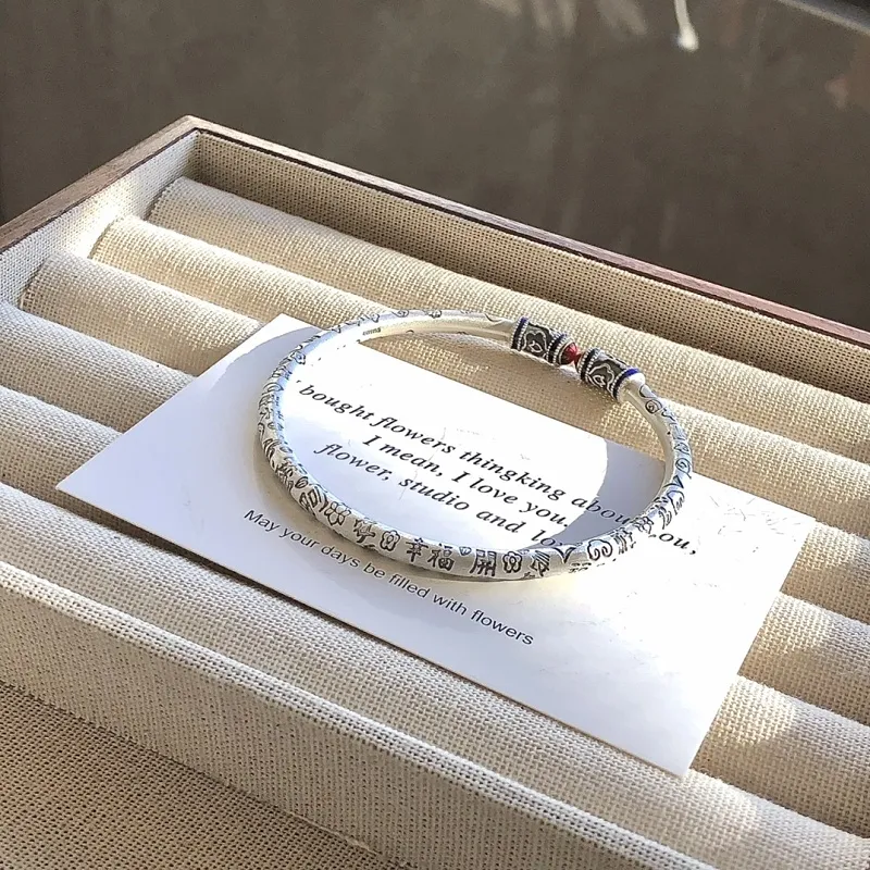 CUTE DAME S999 Sterling Silver Bracelets Women's Silver-1