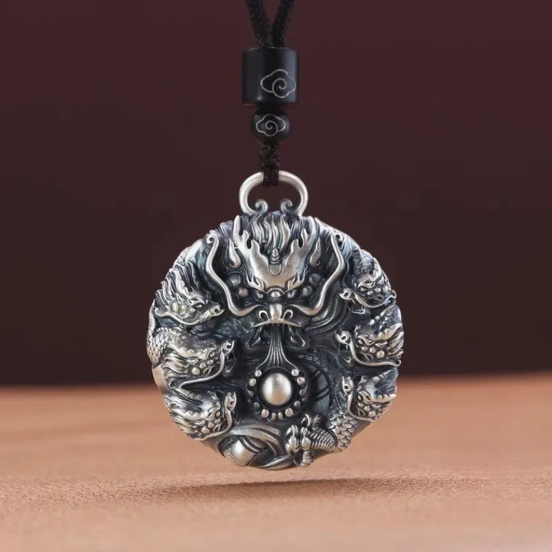 CUTE DAME S999 Sterling Silver Necklaces Unisex Silver-4