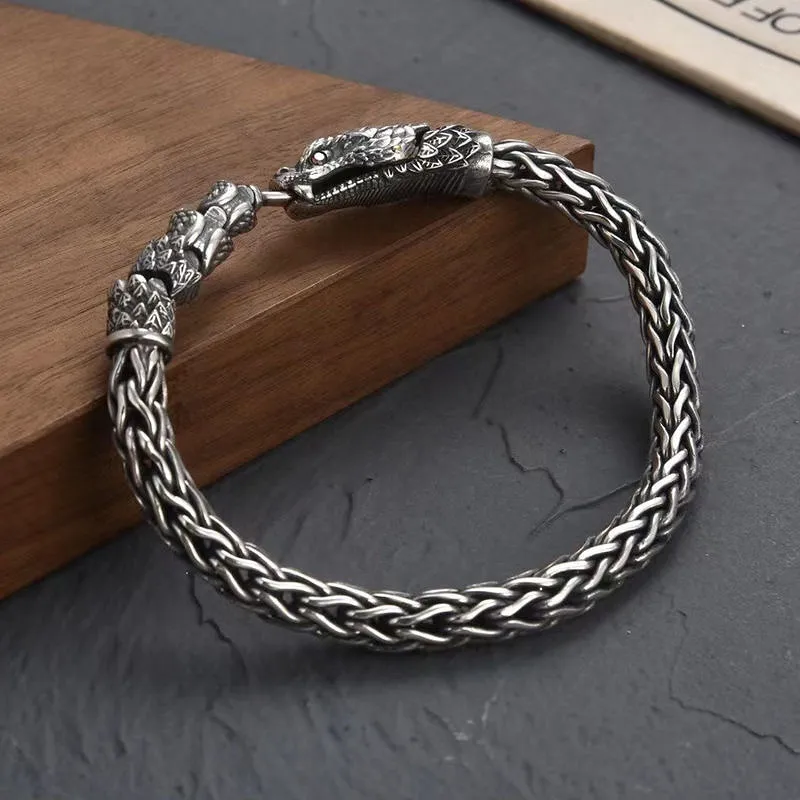 CUTE DAME S925 Silver Bracelets Unisex Silver-3