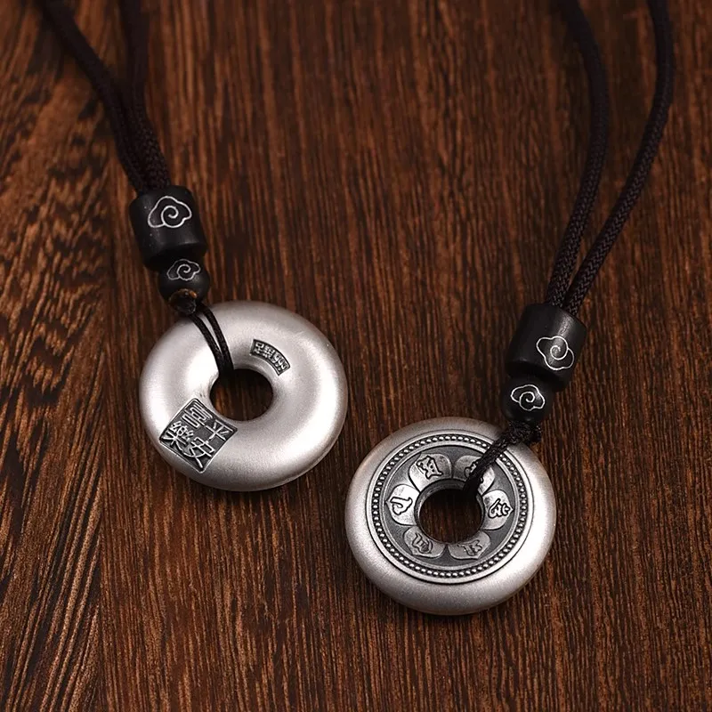 CUTE DAME Sterling Silver Necklaces Unisex-2