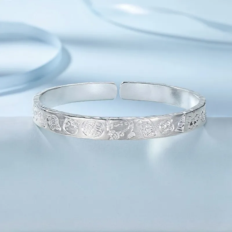 CUTE DAME 999 Fine Silver Sterling Silver Bracelets Women's Silver-3
