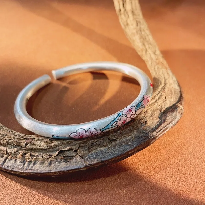 CUTE DAME S999 Sterling Silver Bracelets Women's Silver-4