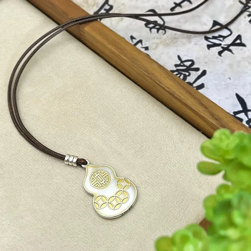 CUTE DAME S999 Sterling Silver Necklaces Unisex Silver-4