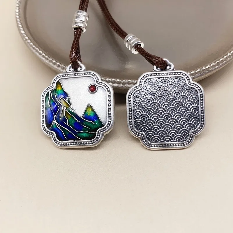 CUTE DAME S999 Sterling Silver Necklaces Unisex Silver-1