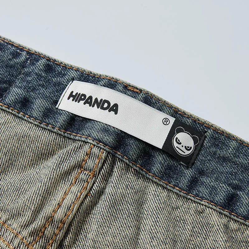HIPANDA Jeans Men's Washed Color-6