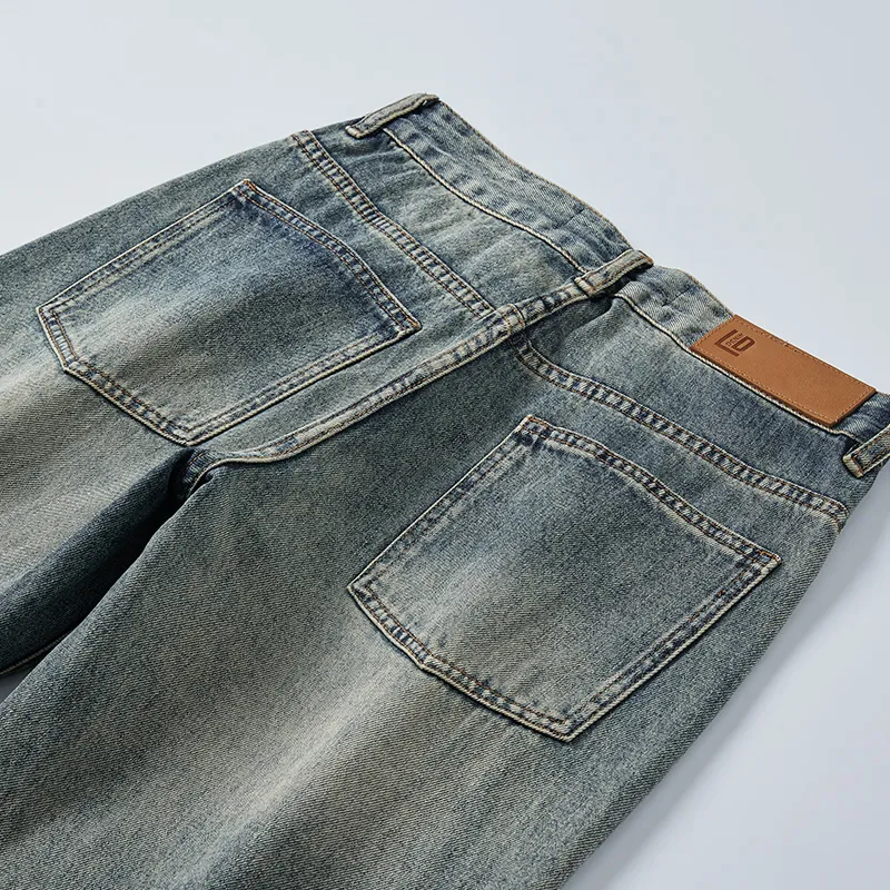 HIPANDA Jeans Men's Washed Color-7