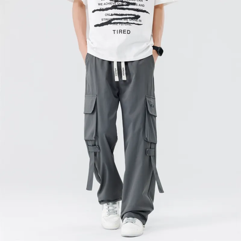 HIPANDA Casual Pants Men-8