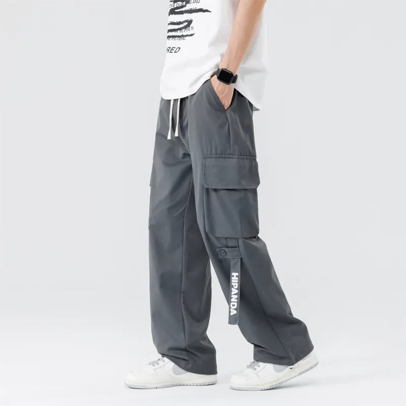 HIPANDA Casual Pants Men-4