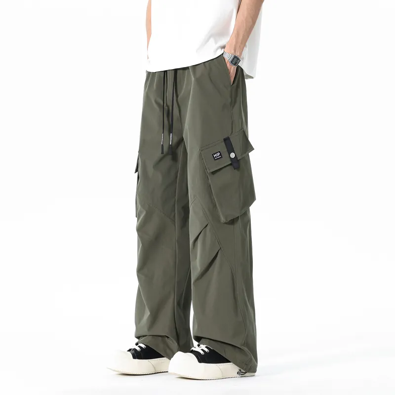 HIPANDA Casual Pants Men-2