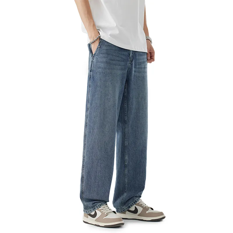 HIPANDA Jeans Men Blue-1