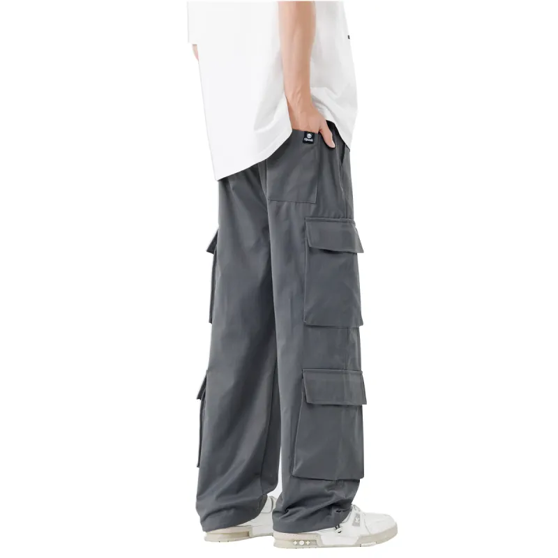 HIPANDA Casual Pants Men-6