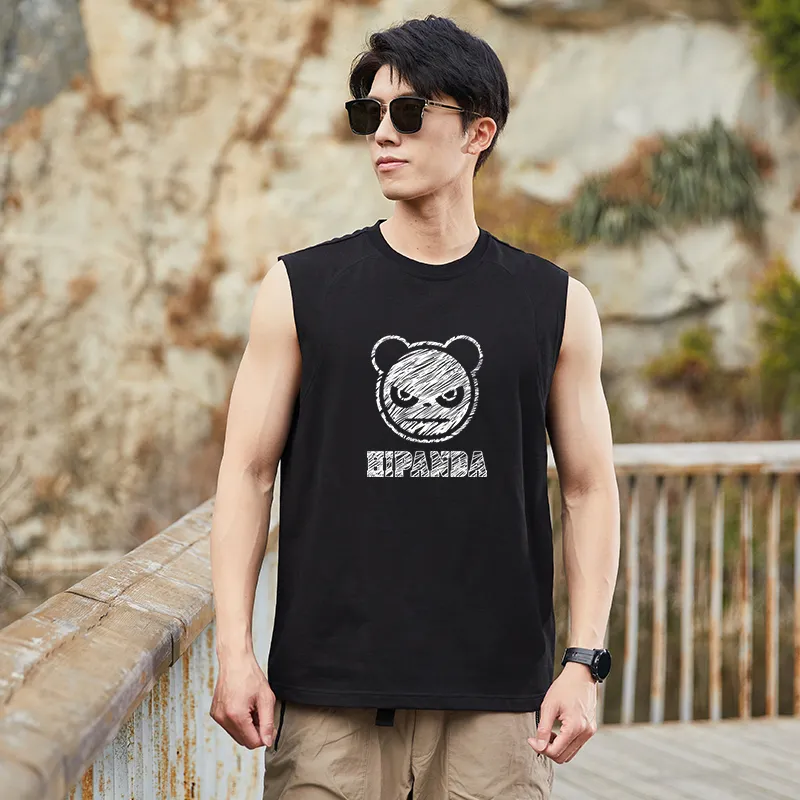 HIPANDA Tank Tops Men-2