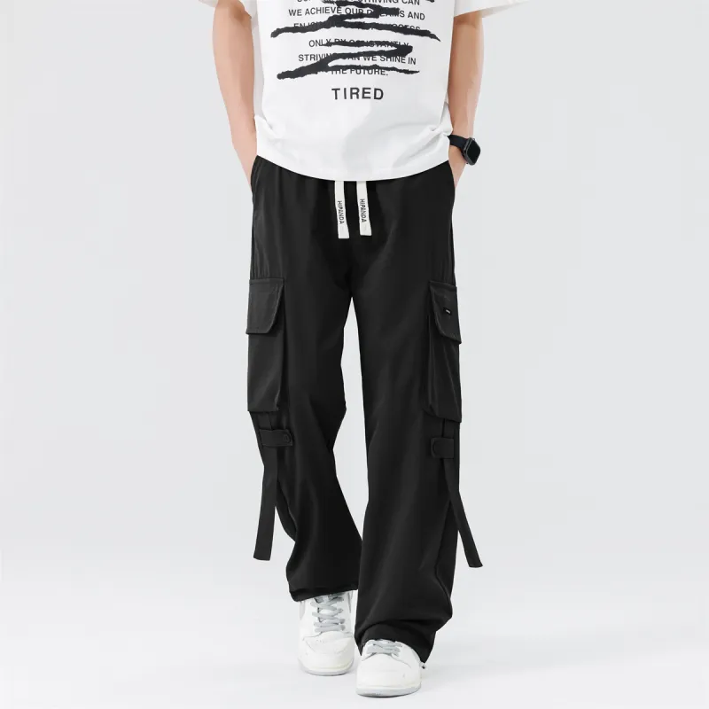 HIPANDA Casual Pants Men-2