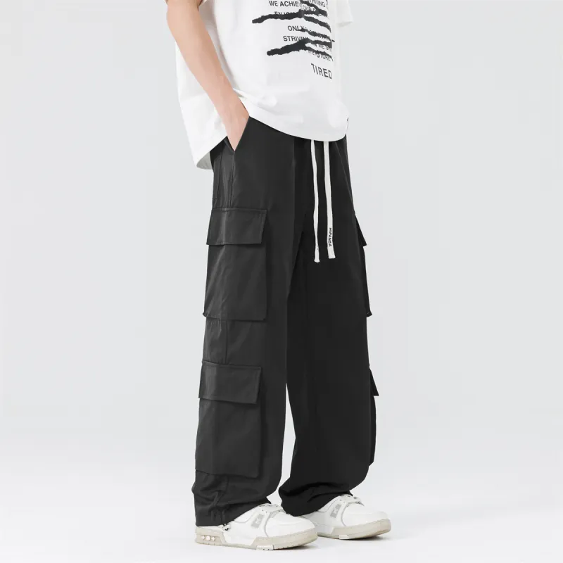HIPANDA Casual Pants Men-4