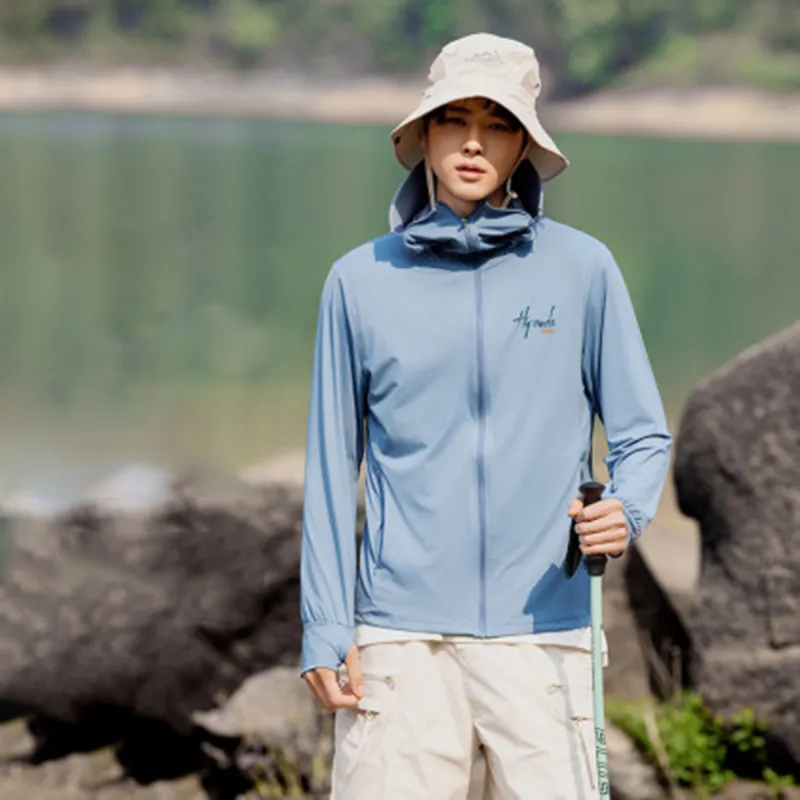 HIPANDA UV Protection Sun Protection Clothing Men's-6