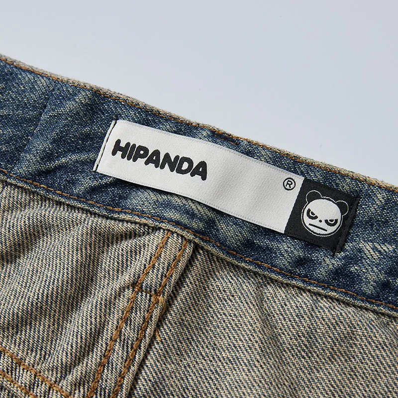 HIPANDA Jeans Men's Washed Color-4