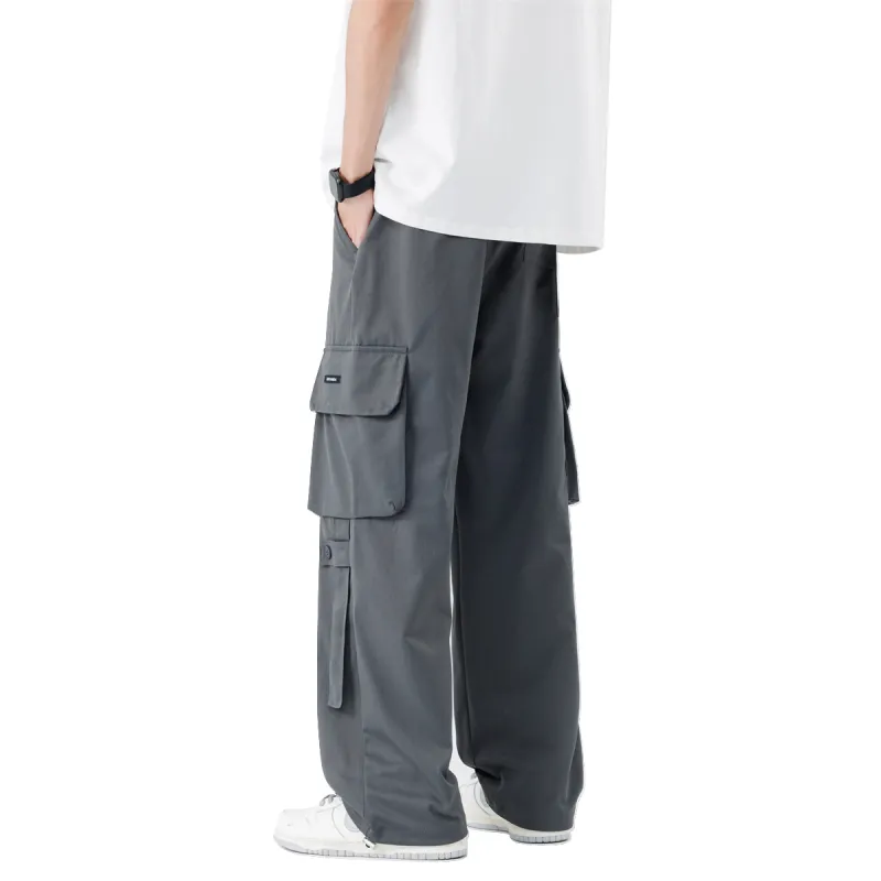 HIPANDA Casual Pants Men-5