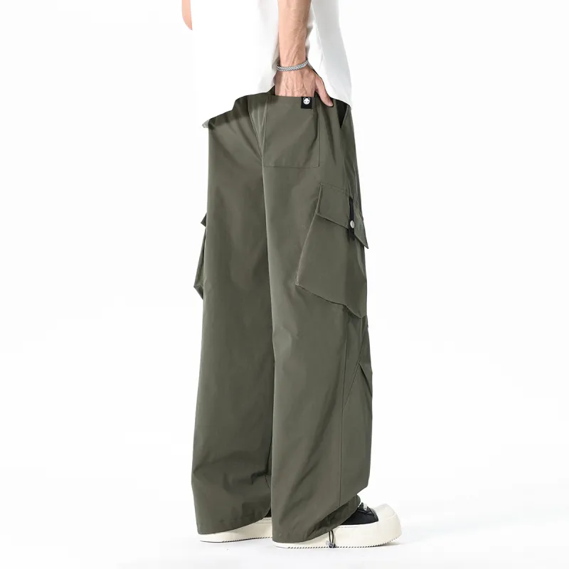 HIPANDA Casual Pants Men-4
