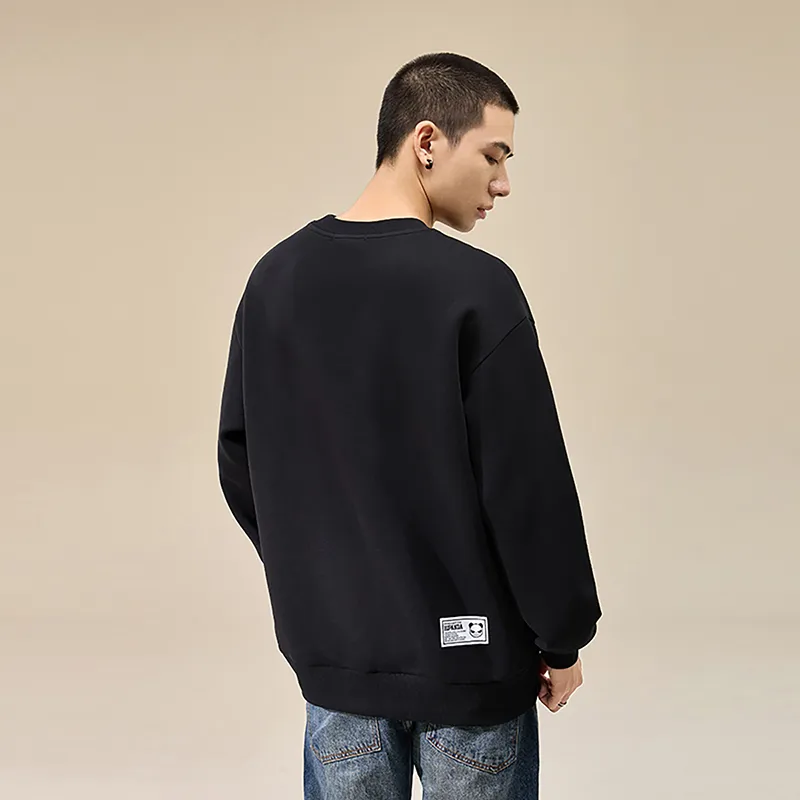 HIPANDA Sweatshirt Trendy Luxury Streetwear Loose Fit Top Unisex-6