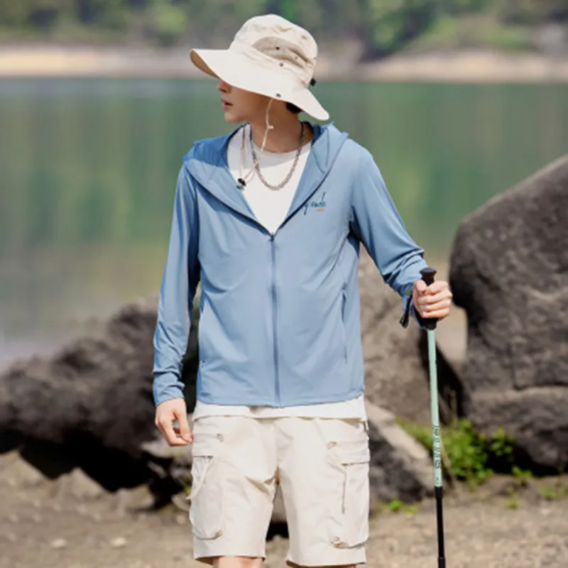 HIPANDA UV Protection Sun Protection Clothing Men's-7