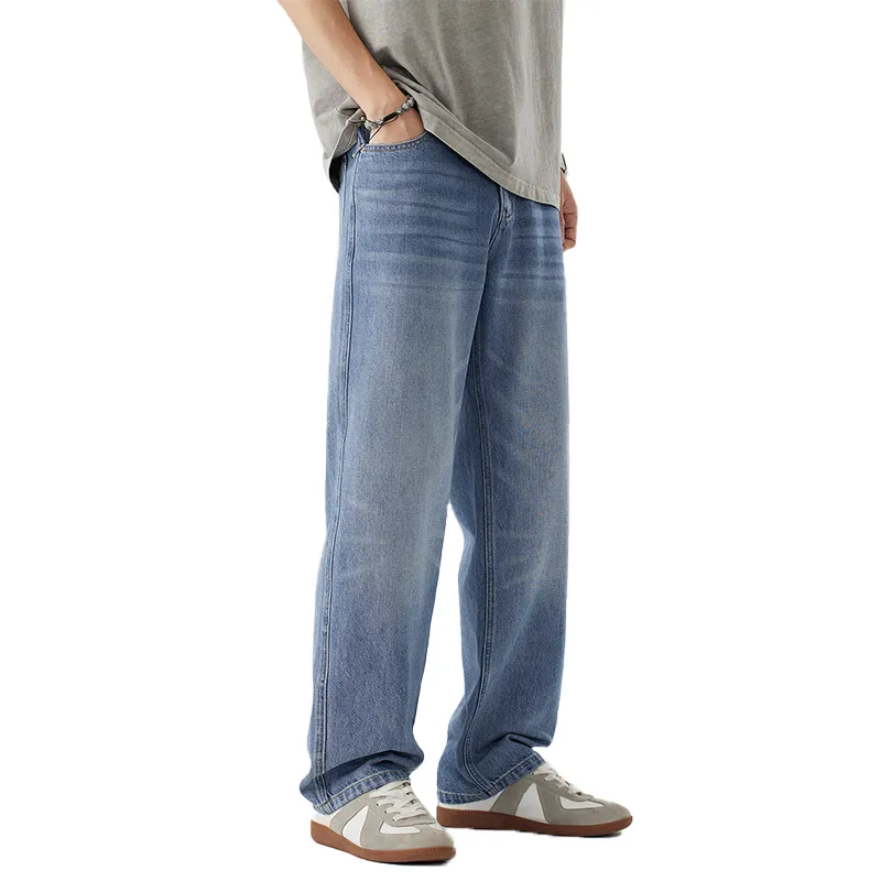HIPANDA Jeans Men Blue-1