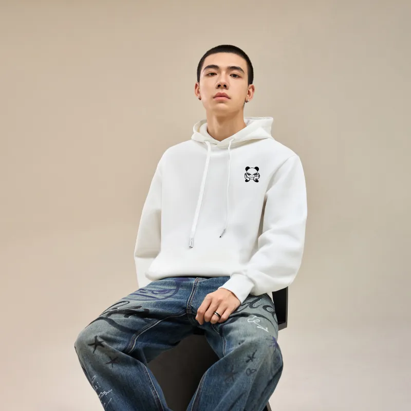 HIPANDA Sweatshirt Unisex White-5