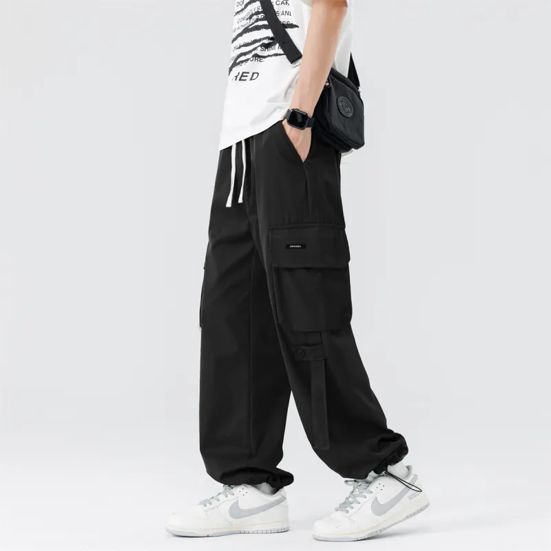 HIPANDA Casual Pants Men-3