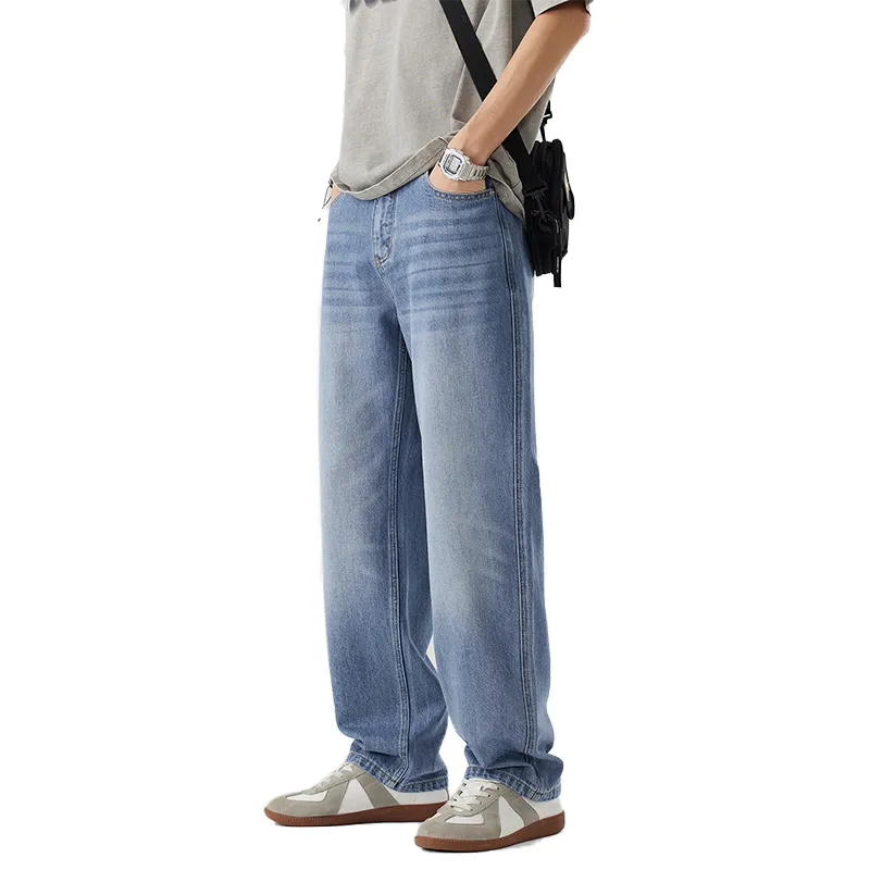 HIPANDA Jeans Men Blue-3
