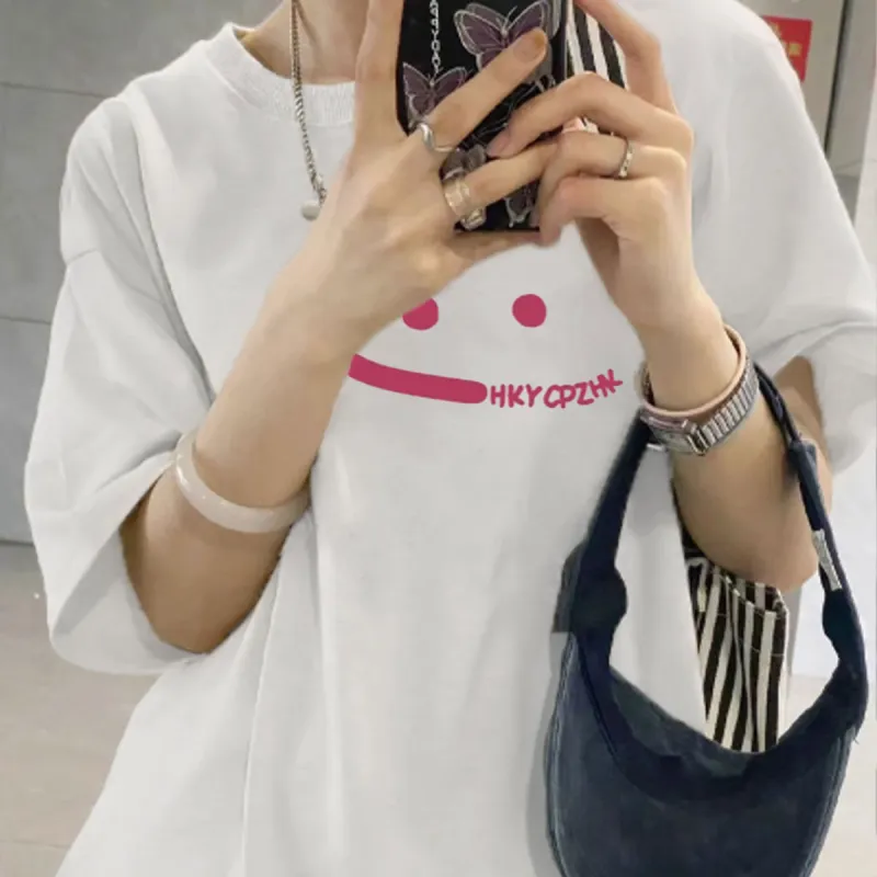 FAIRWHALE Drop Shoulder Sleeve T Shirt Women's-2