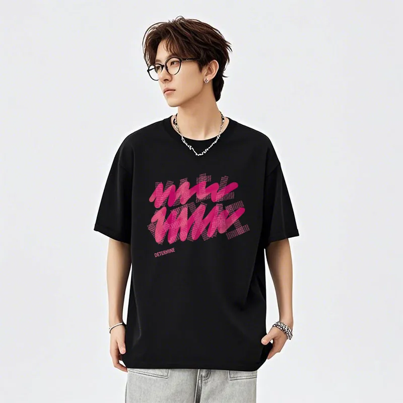 FAIRWHALE Drop Shoulder Sleeve T Shirt Unisex-2
