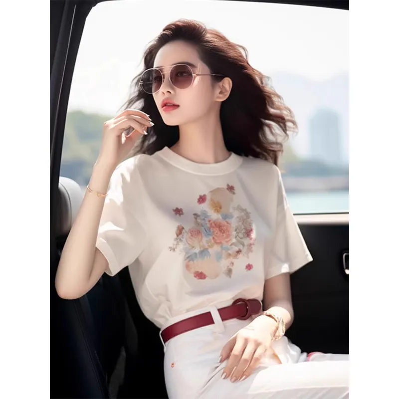FAIRWHALE Regular Fashiony T Shirt Women's-2