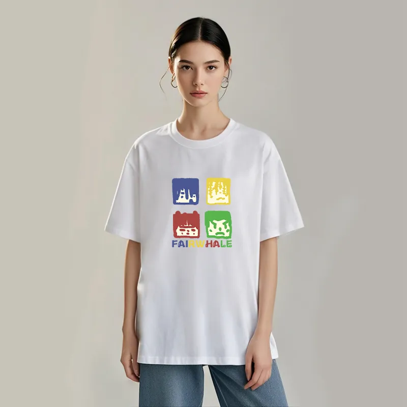 FAIRWHALE T Shirts Unisex-2
