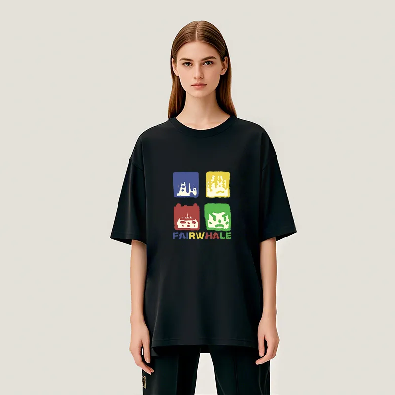 FAIRWHALE T Shirts Unisex-6