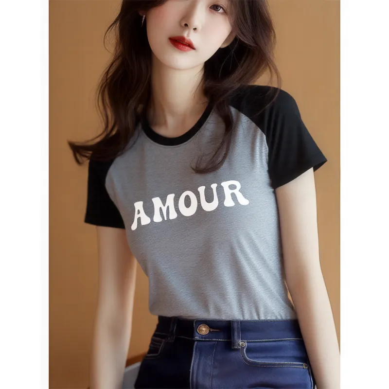 FAIRWHALE Raglan Sleeve T Shirt Women's-5