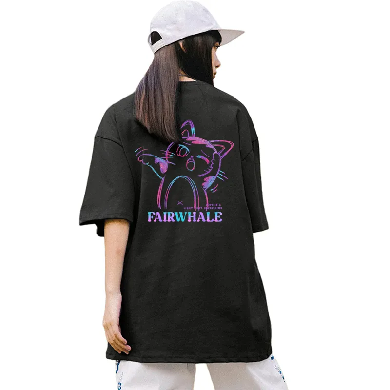 FAIRWHALE Regular T Shirt Unisex-5