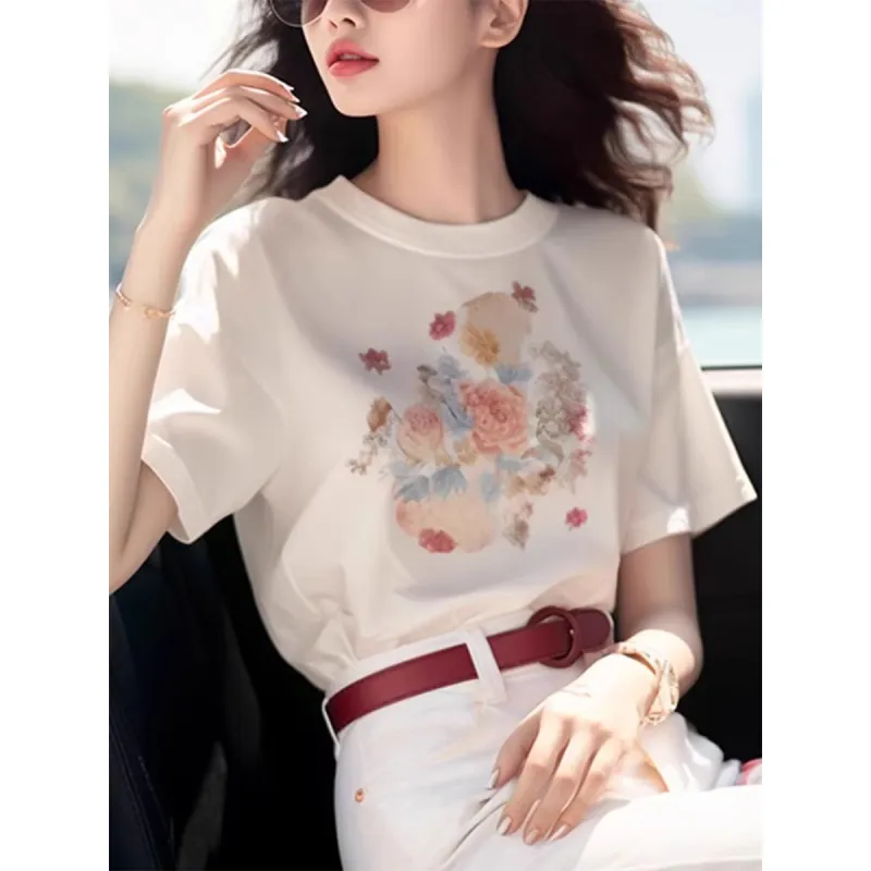 FAIRWHALE Regular Fashiony T Shirt Women's-3