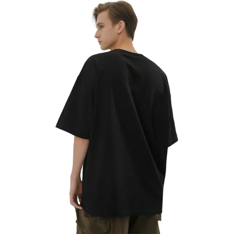 FAIRWHALE Drop Shoulder Sleeve T Shirt Unisex-3