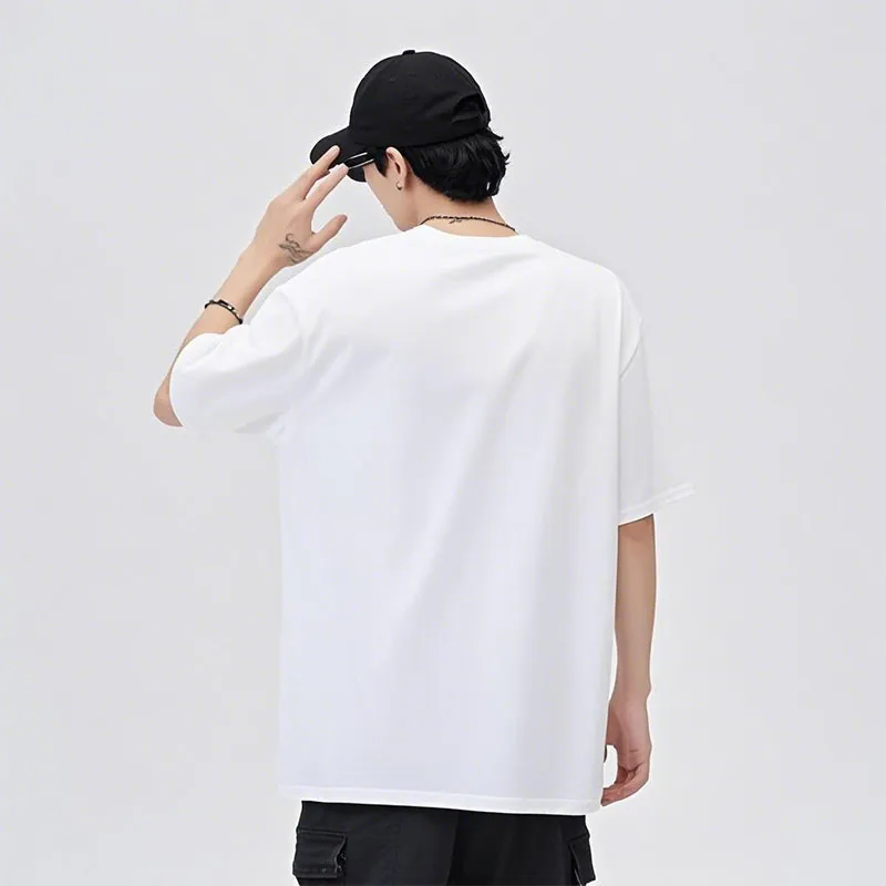 FAIRWHALE Drop Shoulder Sleeve T Shirt Unisex-7