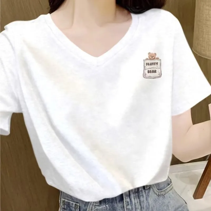 FAIRWHALE T-Shirts Women's White-2