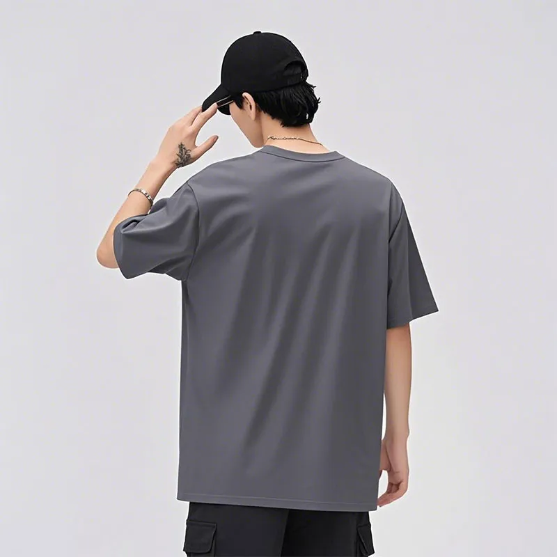 FAIRWHALE Drop Shoulder Sleeve T Shirt Unisex-15